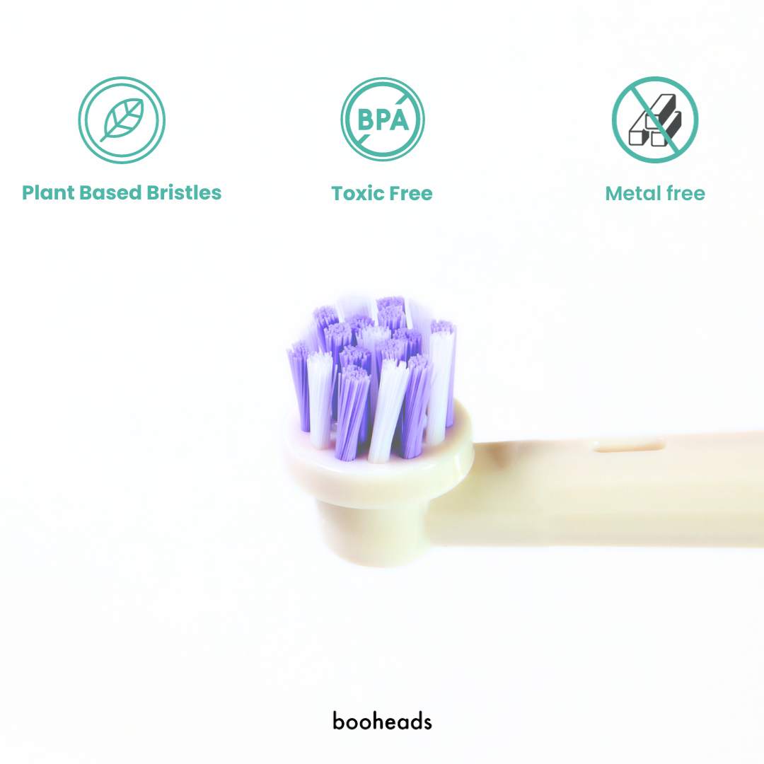 *SAMPLE* Oraboo - Biodegradable Electric Toothbrush Heads Compatible with OralB*