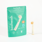 booheads dental floss packaging with a single floss stick on a white background