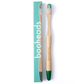 booheads - 1PK - Bamboo Toothbrushe - Green | Biodegradable, bamboo and plant-based