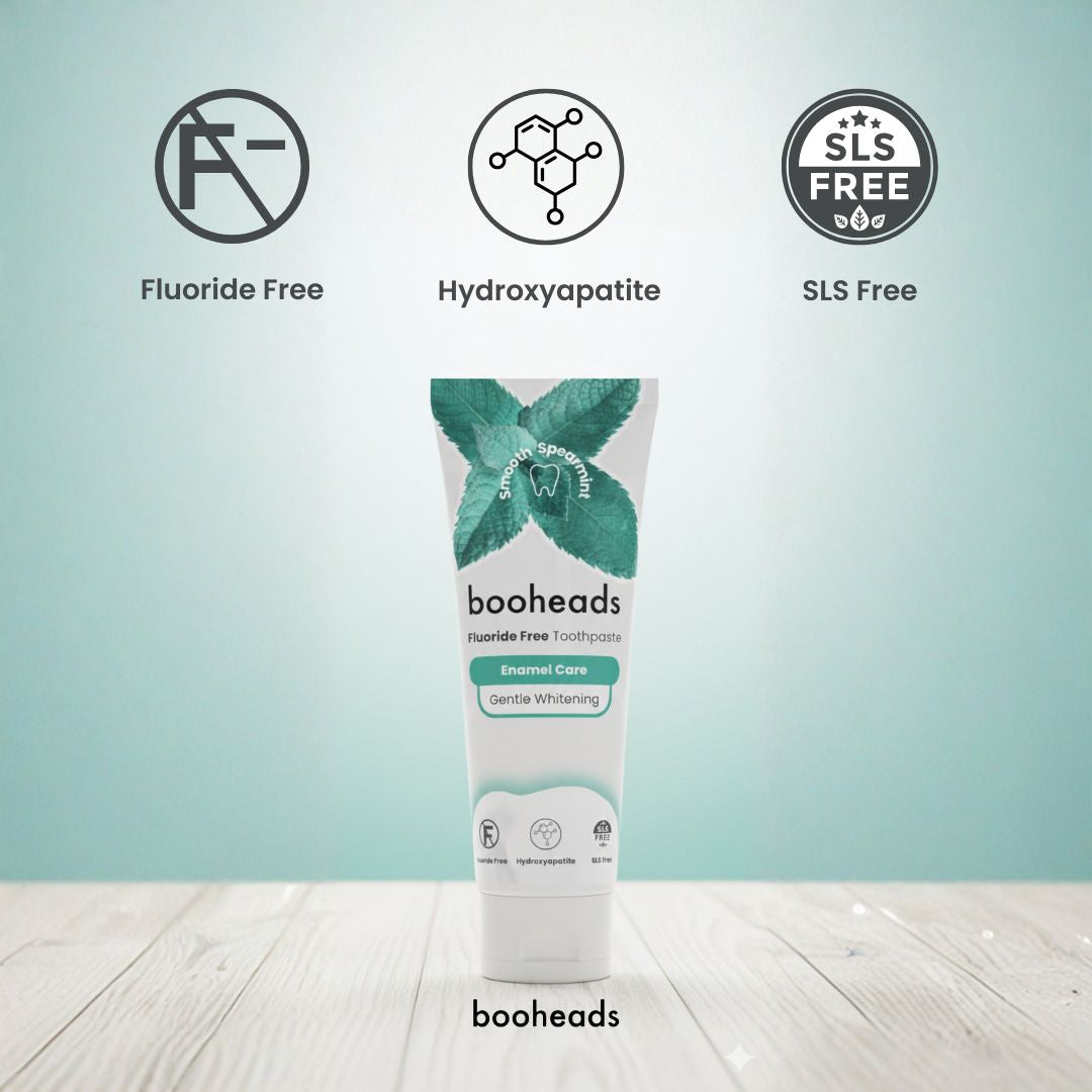*PREORDER* Hydroxyapatite Toothpaste – Fluoride-Free, Enamel Care, Gentle Whitening, Smooth Spearmint, 100g