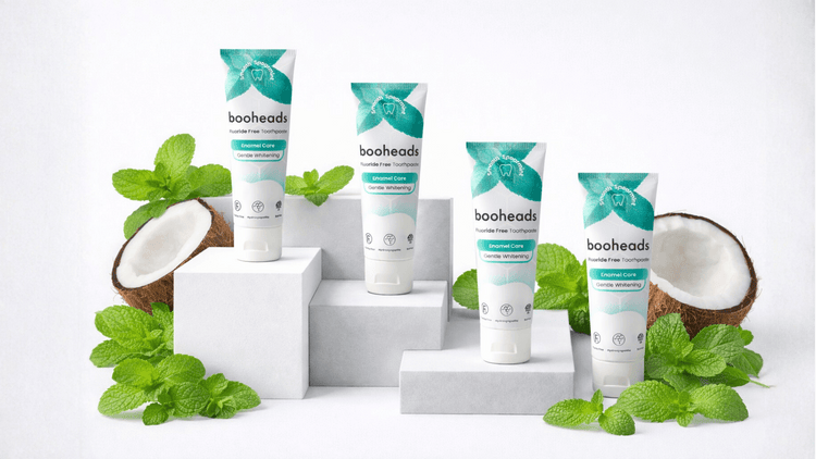 booheads - bamboo electric toothbrush heads
