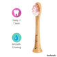 booheads - 4PK - Bamboo Electric Toothbrush Heads - Deep Clean - PINK EDITION | Compatible with Sonicare | Biodegradable Eco Friendly Sustainable - booheads