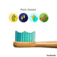 booheads - 4PK - Bamboo Electric Toothbrush Heads - Hybrid Edition | Compatible with Sonicare | Biodegradable Eco Friendly Sustainable - booheads