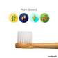 booheads - 4PK - Bamboo Electric Toothbrush Heads - MINI Edition - White | Compatible with Sonicare | Biodegradable Eco Friendly Sustainable - booheads